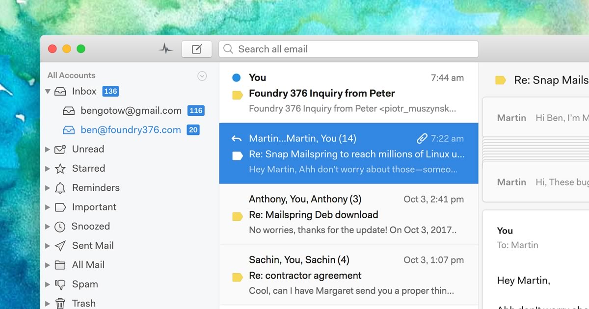 email app for mac free download